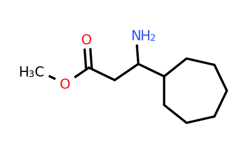 1489628-90-1 | Methyl 3-amino-3-cycloheptylpropanoate