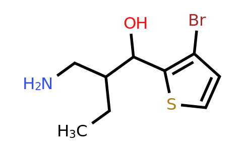 1489925-94-1 | 2-(Aminomethyl)-1-(3-bromothiophen-2-yl)butan-1-ol