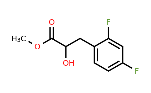 1490329-55-9 | Methyl 3-(2,4-difluorophenyl)-2-hydroxypropanoate