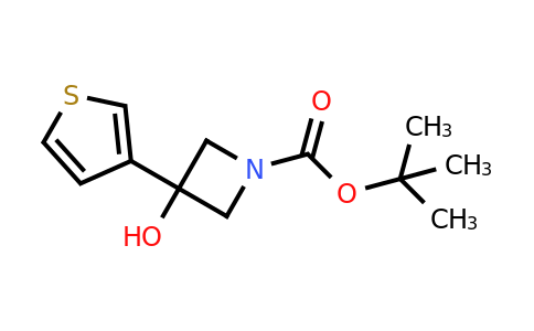 1490457-42-5 | Tert-butyl 3-hydroxy-3-(thiophen-3-yl)azetidine-1-carboxylate