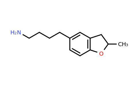 1490587-29-5 | 4-(2-Methyl-2,3-dihydrobenzofuran-5-yl)butan-1-amine