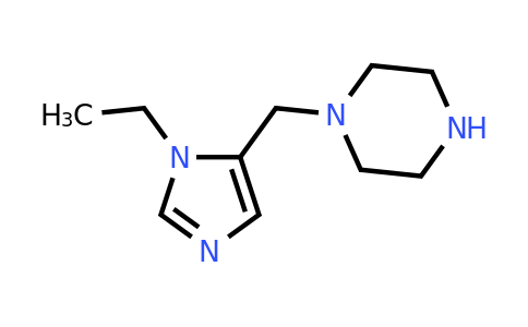1490912-41-8 | 1-((1-Ethyl-1h-imidazol-5-yl)methyl)piperazine