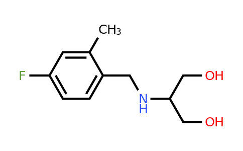 2-((4-Fluoro-2-methylbenzyl)amino)propane-1,3-diol