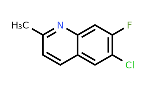 1491163-25-7 | 6-Chloro-7-fluoro-2-methyl-quinoline