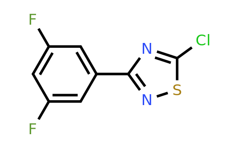 1491356-45-6 | 5-Chloro-3-(3,5-difluorophenyl)-1,2,4-thiadiazole