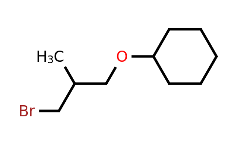 (3-Bromo-2-methylpropoxy)cyclohexane