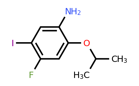 1491601-54-7 | 4-Fluoro-5-iodo-2-isopropoxyaniline