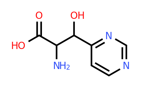 1491622-24-2 | 2-Amino-3-hydroxy-3-(pyrimidin-4-yl)propanoic acid