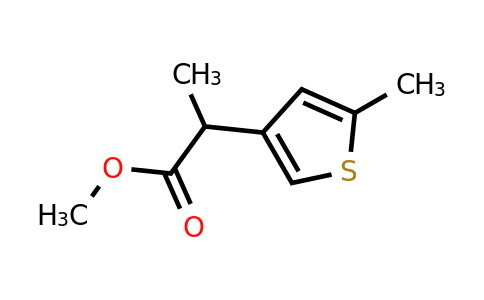 1491915-03-7 | Methyl 2-(5-methylthiophen-3-yl)propanoate
