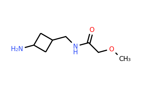 1492347-04-2 | n-((3-Aminocyclobutyl)methyl)-2-methoxyacetamide
