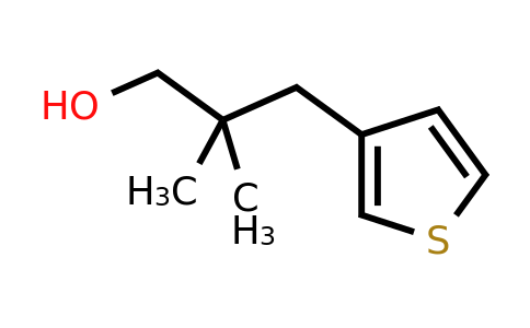 1492807-79-0 | 2,2-Dimethyl-3-(thiophen-3-yl)propan-1-ol