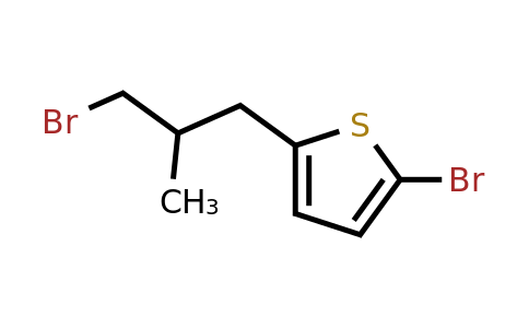 1493119-52-0 | 2-Bromo-5-(3-bromo-2-methylpropyl)thiophene