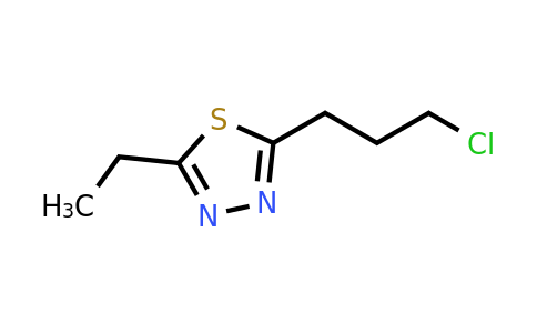 1493229-24-5 | 2-(3-Chloropropyl)-5-ethyl-1,3,4-thiadiazole