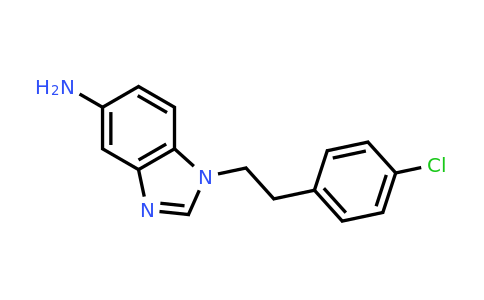 1493318-64-1 | 1-[2-(4-Chlorophenyl)ethyl]-1H-1,3-benzodiazol-5-amine
