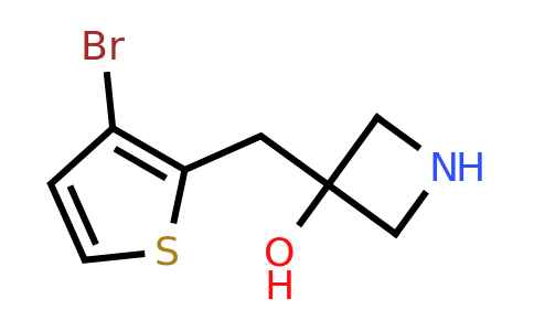 1493329-34-2 | 3-((3-Bromothiophen-2-yl)methyl)azetidin-3-ol