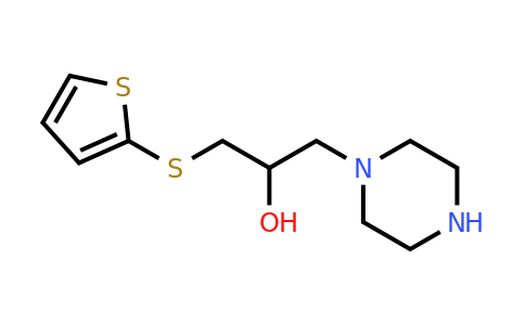 1493376-54-7 | 1-(Piperazin-1-yl)-3-(thiophen-2-ylthio)propan-2-ol