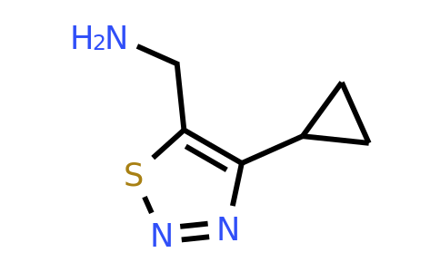1493472-10-8 | 1-(4-Cyclopropyl-1,2,3-thiadiazol-5-yl)methanamine