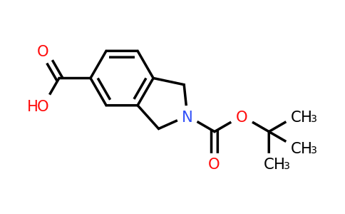 149353-71-9 | 2-(tert-Butoxycarbonyl)isoindoline-5-carboxylic acid
