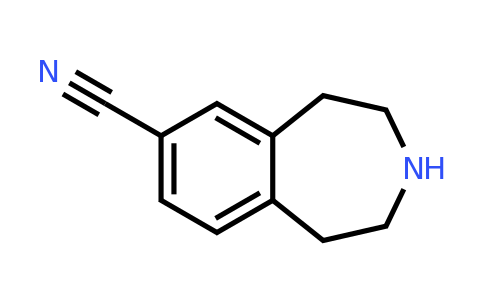 149354-01-8 | 2,3,4,5-Tetrahydro-1H-benzo[d]azepine-7-carbonitrile