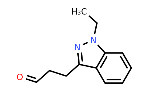 1493603-82-9 | 3-(1-Ethyl-1h-indazol-3-yl)propanal