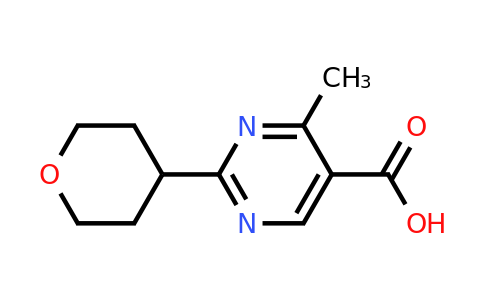 1493751-21-5 | 4-Methyl-2-(tetrahydro-2H-pyran-4-yl)-5-pyrimidinecarboxylic acid