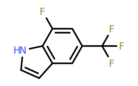 1493799-75-9 | 7-Fluoro-5-(trifluoromethyl)-1H-indole