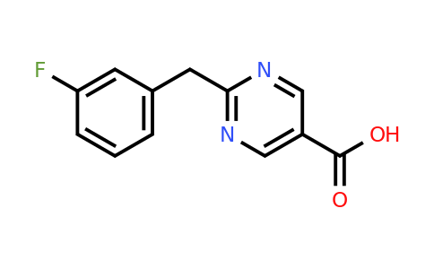 1494197-77-1 | 2-(3-Fluorobenzyl)pyrimidine-5-carboxylic acid