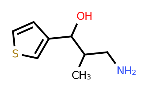 1494291-26-7 | 3-Amino-2-methyl-1-(thiophen-3-yl)propan-1-ol