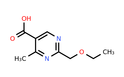 1494375-24-4 | 2-(Ethoxymethyl)-4-methylpyrimidine-5-carboxylic acid