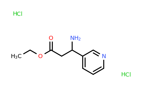 149498-96-4 | Ethyl 3-amino-3-(pyridin-3-yl)propanoate dihydrochloride