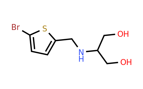 1494993-40-6 | 2-(((5-Bromothiophen-2-yl)methyl)amino)propane-1,3-diol