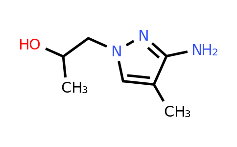 1-(3-Amino-4-methyl-1h-pyrazol-1-yl)propan-2-ol