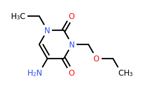 1495295-93-6 | 5-Amino-3-(ethoxymethyl)-1-ethylpyrimidine-2,4(1h,3h)-dione