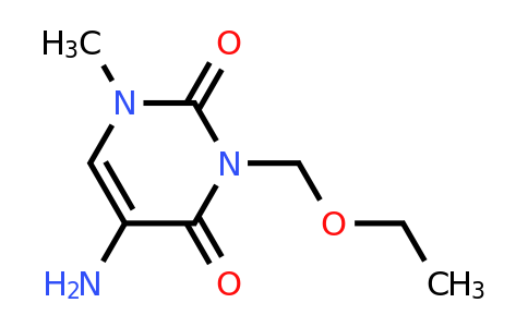 1495395-10-2 | 5-Amino-3-(ethoxymethyl)-1-methylpyrimidine-2,4(1h,3h)-dione