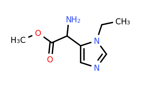 1495584-24-1 | Methyl 2-amino-2-(1-ethyl-1h-imidazol-5-yl)acetate