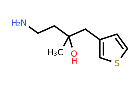 1495891-39-8 | 4-Amino-2-methyl-1-(thiophen-3-yl)butan-2-ol