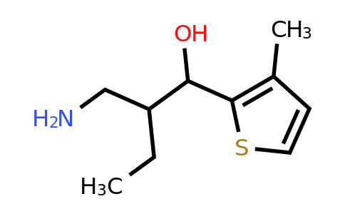 1496096-80-0 | 2-(Aminomethyl)-1-(3-methylthiophen-2-yl)butan-1-ol