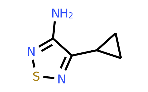 1496127-98-0 | 4-Cyclopropyl-1,2,5-thiadiazol-3-amine