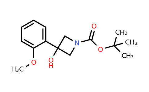 1496354-73-4 | tert-Butyl 3-hydroxy-3-(2-methoxyphenyl)azetidine-1-carboxylate