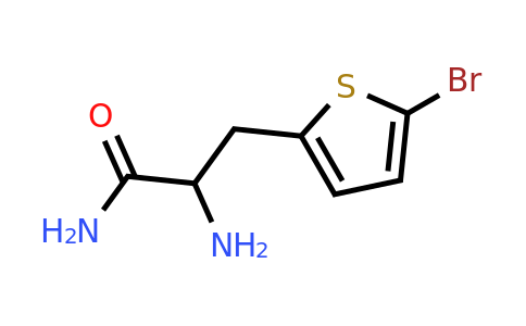 1496412-24-8 | 2-Amino-3-(5-bromothiophen-2-yl)propanamide
