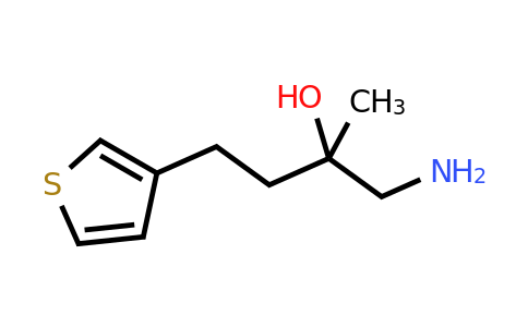 1496469-28-3 | 1-Amino-2-methyl-4-(thiophen-3-yl)butan-2-ol