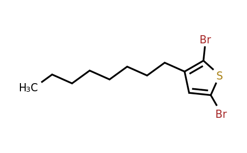 149703-84-4 | 2,5-Dibromo-3-octylthiophene
