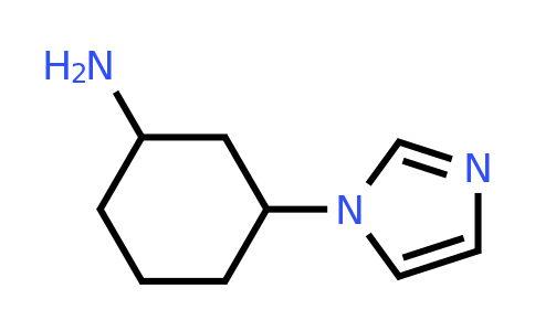 1497207-17-6 | 3-(1H-Imidazol-1-yl)cyclohexan-1-amine