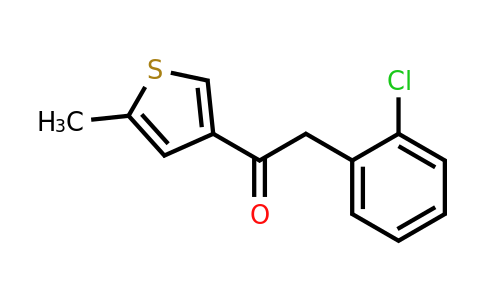 1497454-41-7 | 2-(2-Chlorophenyl)-1-(5-methylthiophen-3-yl)ethan-1-one