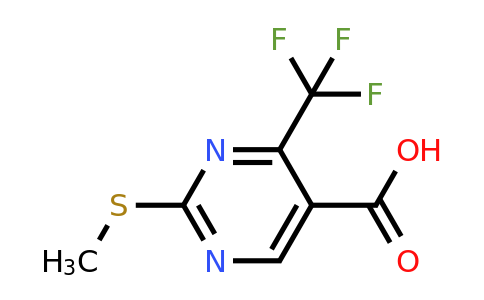 149771-17-5 | 2-(Methylthio)-4-(trifluoromethyl)pyrimidine-5-carboxylic acid