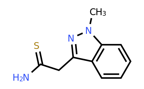 1497905-63-1 | 2-(1-Methyl-1h-indazol-3-yl)ethanethioamide