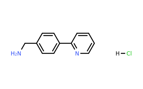 1498333-87-1 | (4-(Pyridin-2-yl)phenyl)methanamine hydrochloride