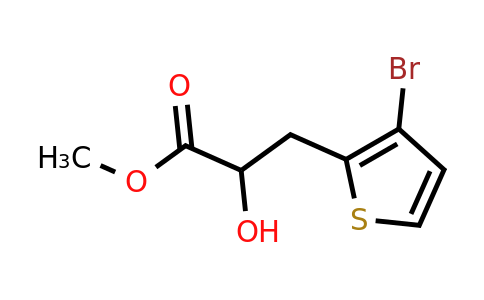 1498371-15-5 | Methyl 3-(3-bromothiophen-2-yl)-2-hydroxypropanoate