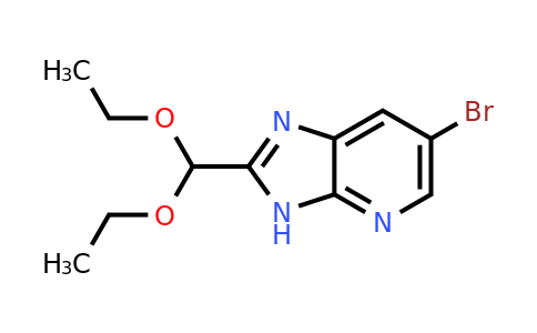 1498444-97-5 | 6-Bromo-2-(diethoxymethyl)-3h-imidazo[4,5-b]pyridine