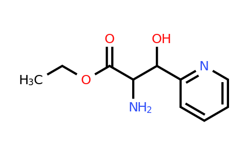 1498495-73-0 | Ethyl 2-amino-3-hydroxy-3-(pyridin-2-yl)propanoate